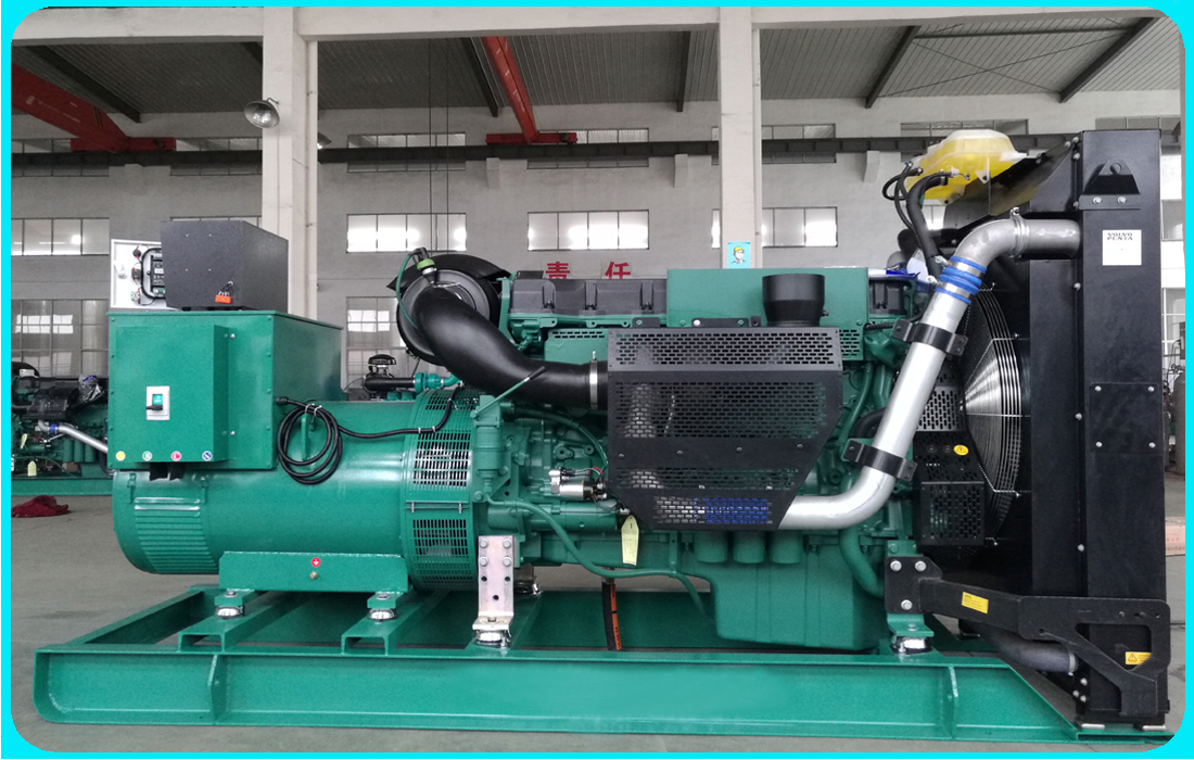 珀金斯動力404kw沃爾沃系列柴油發(fā)電機(jī)組出貨現(xiàn)場